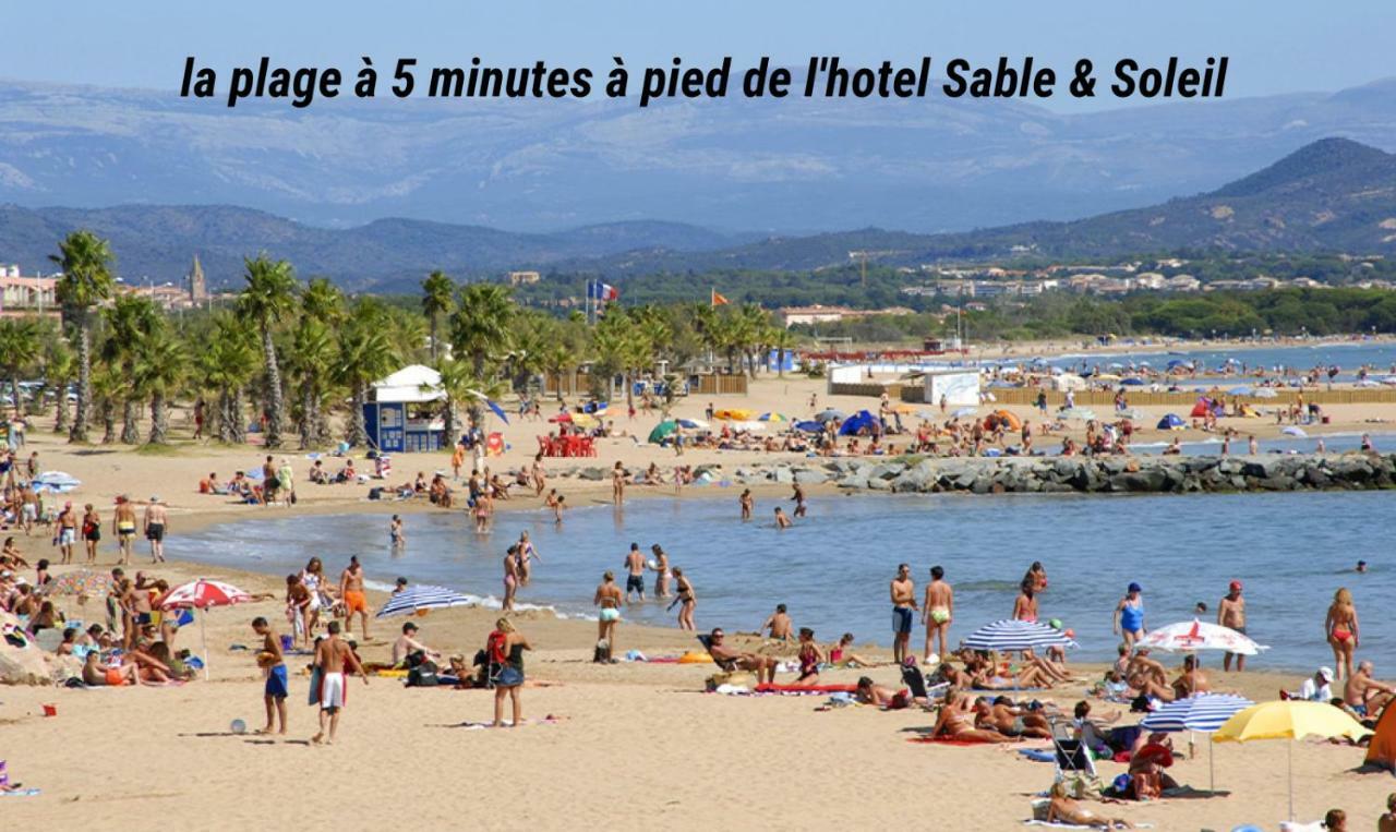 Hotel Sable Et Soleil - Port, Plage Et Jacuzzi Prive Fréjus المظهر الخارجي الصورة